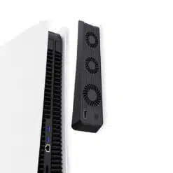 Ventoinha de resfriamento para console PS5 da Porodo Gaming - Preta
