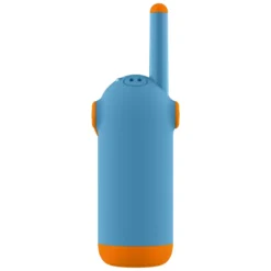 Alternative view of Walkie-talkies infantis Porodo com tela LCD dupla, lanterna, teclado e trava de segurança para crianças - Azul