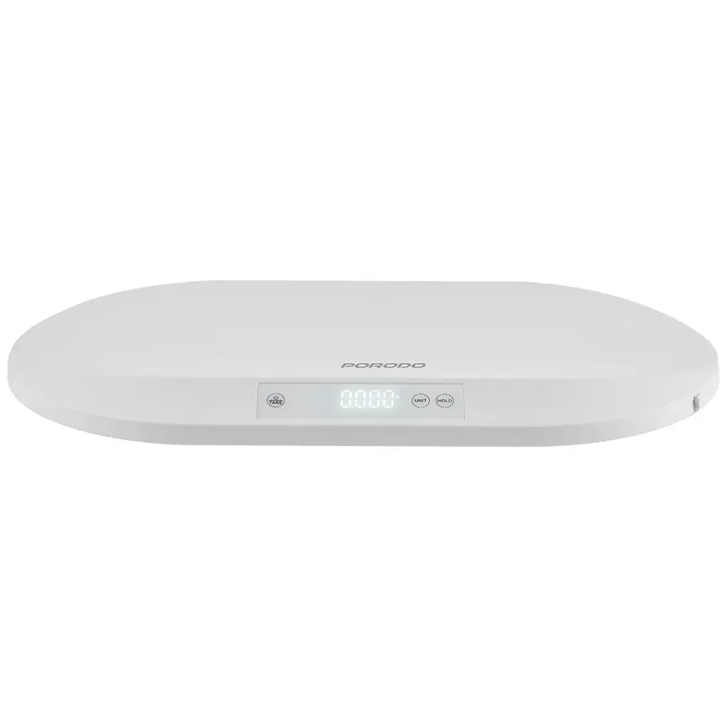 Balança Digital Elétrica para Bebê Porodo Lifestyle Minimeasure com Fita Métrica - Branca - Image 3