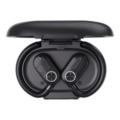 Alternative view of Auriculares ENC TWS com condução aérea e estojo de carregamento com visor, 40mAh Powerology  - Preto