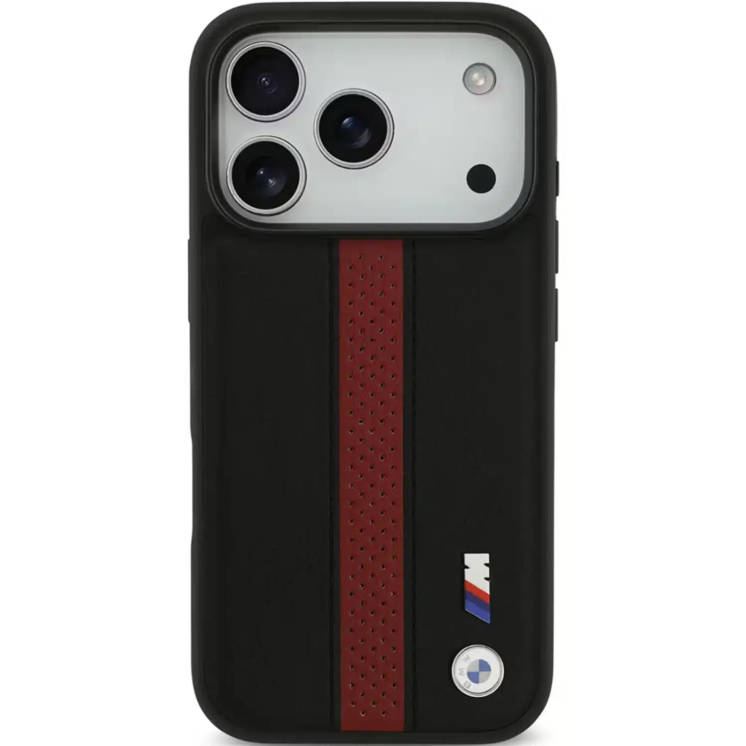 Capa de couro BMW MagSafe preta para iPhone 17 Pro Max – - Image 4