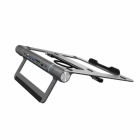 suporte com hub usb c