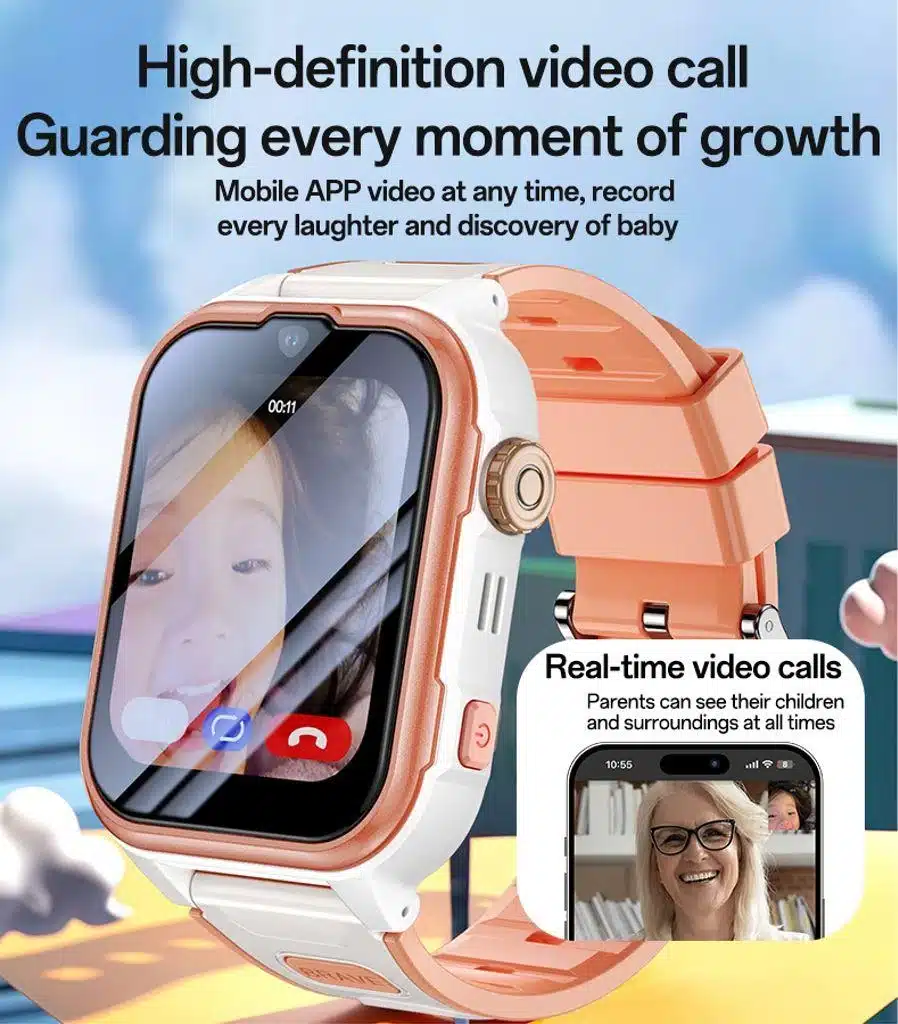 Relógio inteligente infantil 4G à prova d'água IP67 com GPS, chamadas de vídeo e função SOS YESIDO - Image 7
