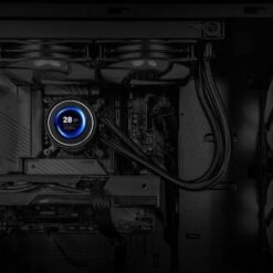 Mini tela de informações inteligente Porodo Gaming de 2,1
