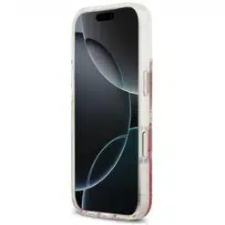 Capa Guess com base em resina e glitter MagSafe para iPhone 17 Pro Dourada - Image 5