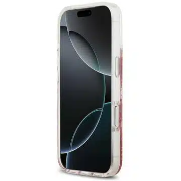 Capa Guess com base em resina e glitter MagSafe para iPhone 17 Pro Dourada - Image 5