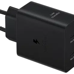 Alternative view of Carregador / Adaptador de energia Samsung Duo de 50W com cabo USB C 1.8m (Original)