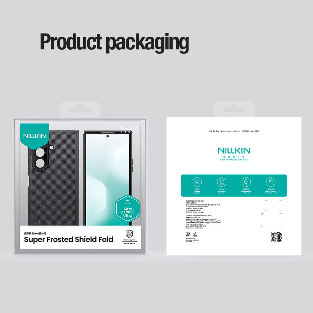 Capa magnética fosca Nillkin Super Frosted Shield Fold para Samsung Galaxy Z Fold 8 Ultra - Image 19