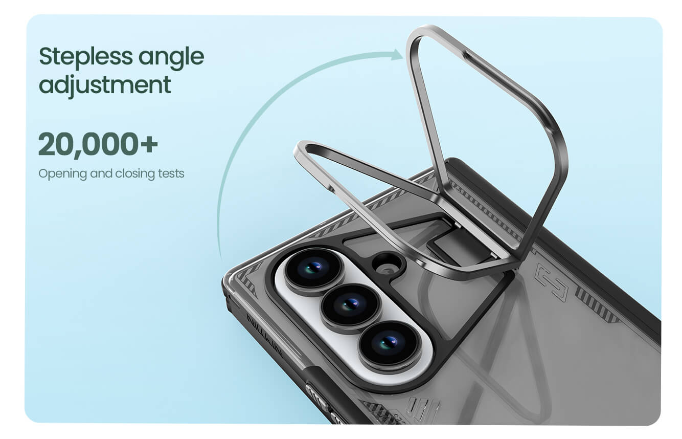 Capa protetora Nillkin Iceblade Fold para câmera do Samsung Galaxy Z Fold7 - Gray - Image 18