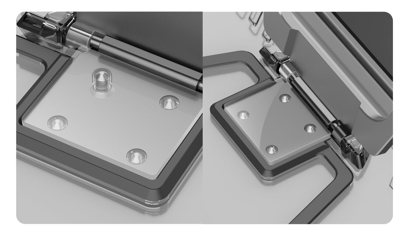 Capa protetora Nillkin Iceblade Fold para câmera do Samsung Galaxy Z Fold7 - Gray - Image 19