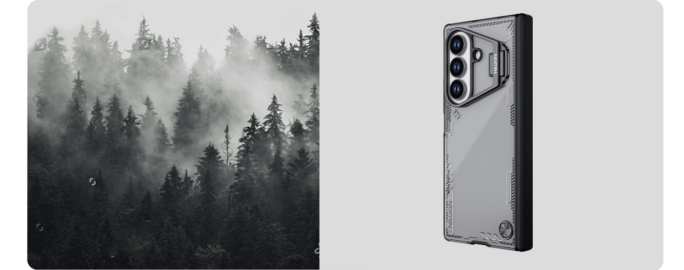 Capa protetora Nillkin Iceblade Fold para câmera do Samsung Galaxy Z Fold7 - Gray - Image 21
