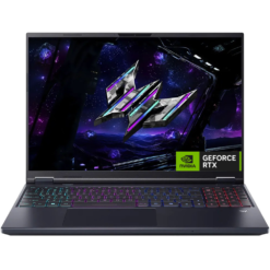 Notebook Acer PREDATOR HELIOS NEO 16 AI PHN16-73-96LE - Tela LCD de 16" 240Hz - Processador Intel Core Ultra 9 275HX - 32GB de RAM - SSD de 1TB - Placa de vídeo NVIDIA RTX 5070 Ti de 12GB - Windows 11 Pro K