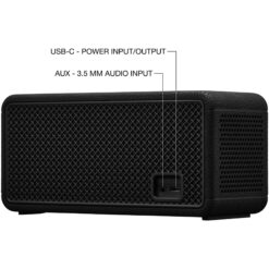Coluna Portátil Marshall Middleton II Bluetooth Black & Brass