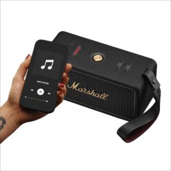 Coluna Portátil Marshall Middleton II Bluetooth Black & Brass