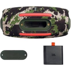 Coluna Portátil JBL Xtreme 4, Bluetooth 5.3, Resistente à água e Pó (IP67), Correia para o Ombro, Squad