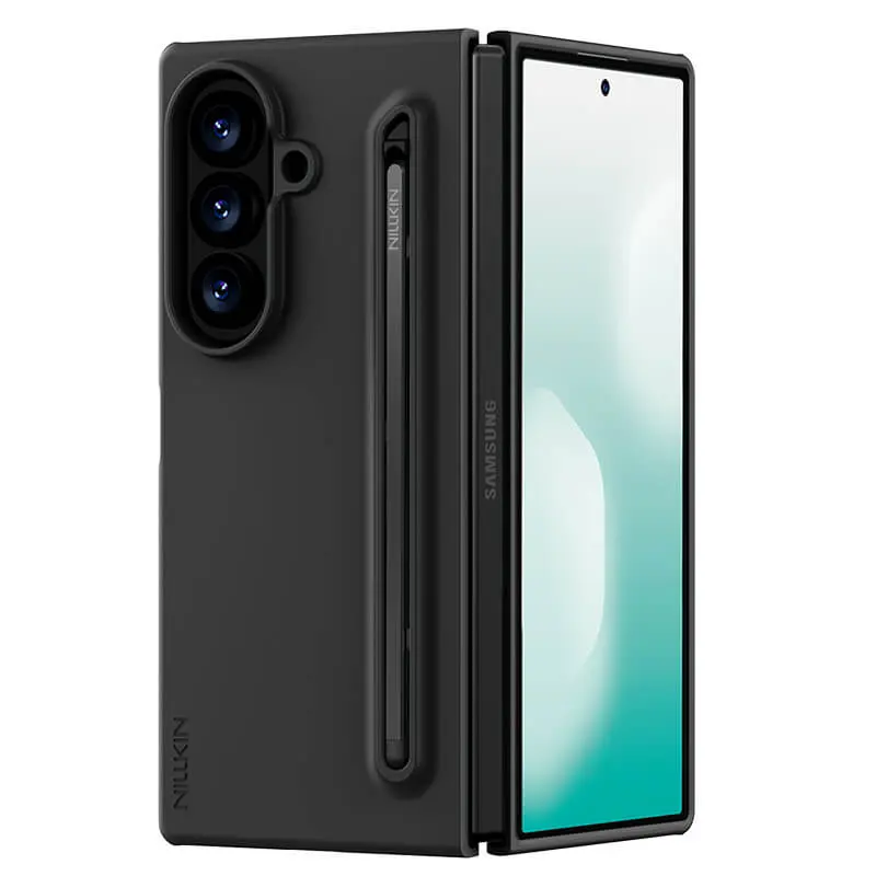 Capa protetora Nillkin Flex Pure Fold com S-Pen para Samsung Galaxy Z Fold 8 Ultra (Fold8 Ultra 5G)