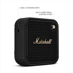 Coluna Portátil Marshall Willen II Bluetooth Black & Brass