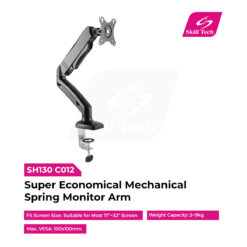 Alternative view of Suporte / Braço mecânico para monitor super econômico com mola de 17"-32"