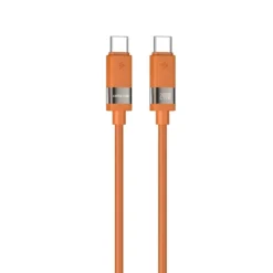 Cabo USB-C para USB-C de silicone fosco Green Lion