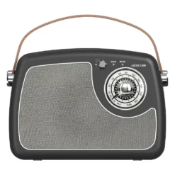 Alto-falante de rádio retrô Green Lion