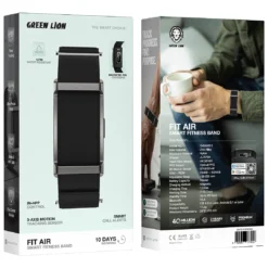 Pulseira inteligente Green Lion Fit Air para atividades físicas