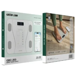 Balança corporal inteligente Green Lion GBC-200 - Branca
