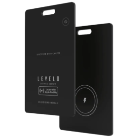 Rastreador de Cartões Levelo Cartes FindMy Card - Preto