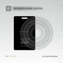 Rastreador de Cartões Levelo Cartes FindMy Card - Preto - Image 5