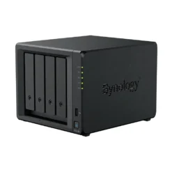 NAS Synology DiskStation DS425+ | 4 Baías | CPU 4-Core Intel Celeron J4125 | RAM 2GB DDR4 | Preto
