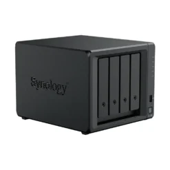 NAS Synology DiskStation DS425+ | 4 Baías | CPU 4-Core Intel Celeron J4125 | RAM 2GB DDR4 | Preto loja online em angola