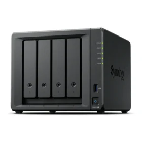 NAS Synology DiskStation DS425+ | 4 Baías | CPU 4-Core Intel Celeron J4125 | RAM 2GB DDR4 | Preto