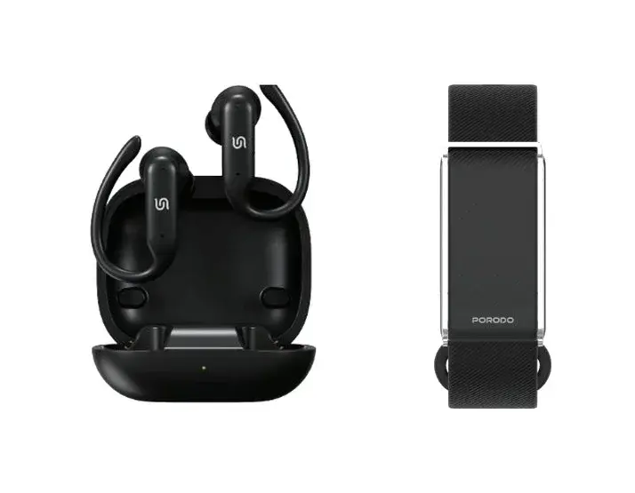 Bracelete e Auriculares Bluetooth inteligentes Porodo ACTIVEX para atividades físicas - Image 8
