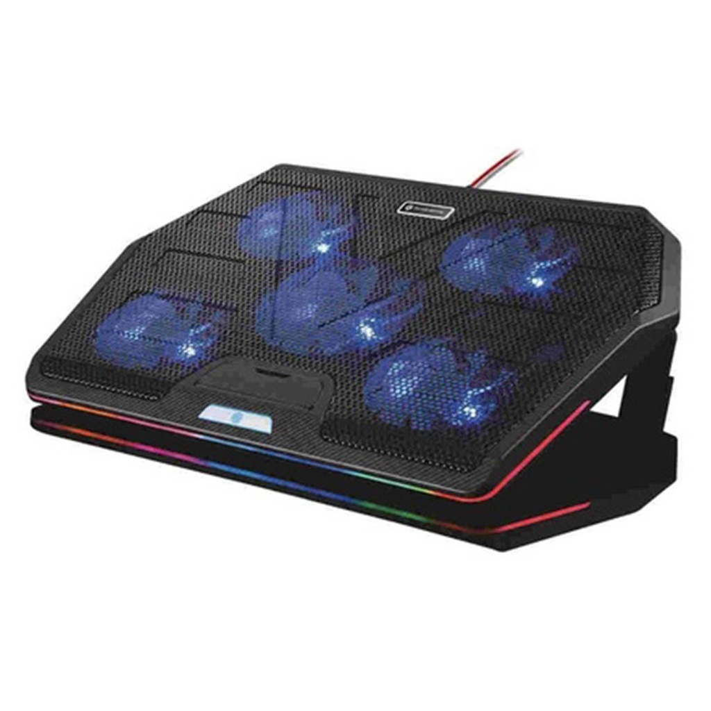 Base de resfriamento para jogos Porodo com vários ventiladores