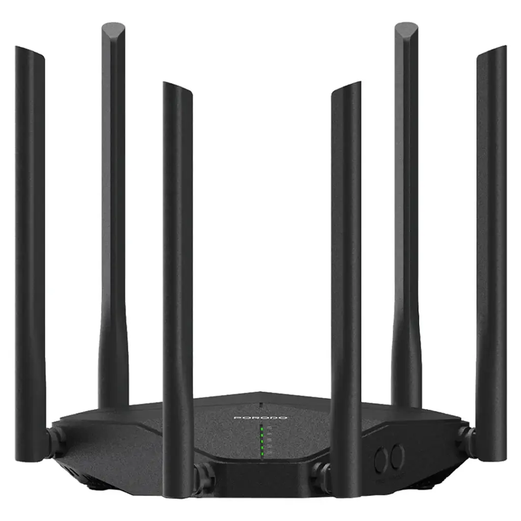 Router 4G Wi-Fi portátil de banda dupla Porodo - Preto (Desbloqueado) - Image 2