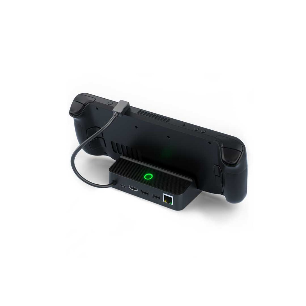 Hub Steam Deck para jogos Porodo com WLAN - Preto - Image 2