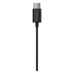 Auriculares com fio USB-C Powerology Voro Earhook - Preto - Image 4
