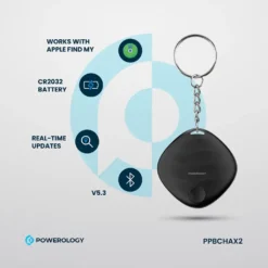 Etiqueta inteligente Powerology - Preta