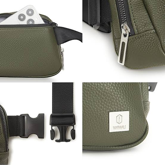 Bolsa Crossbody Moderna Wiwu Lulu Compacto - Verde - Image 5