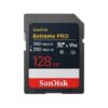 Cartão de Memória SDXC SANDISK Extreme PRO 128GB (300MB/s) UHS-II, U3, V90