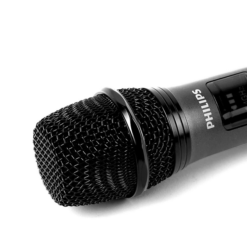 Alternative view of Kit de microfone sem fio Philips para palestras, amplificadores,apresentações e karaokê