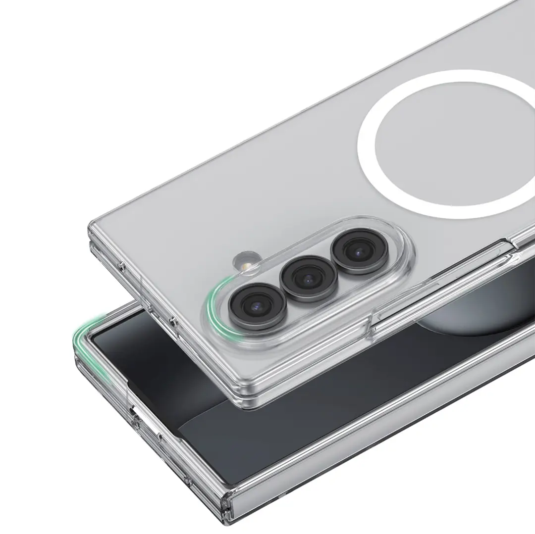 Capa Green Lion MagSafe Delgado para Z Fold 8 Ultra - Transparente - Image 2