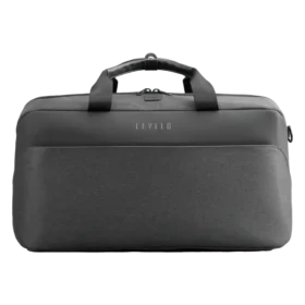 Mala de viagem Levelo Melle em poliéster com porta de carregamento USB - Preta
