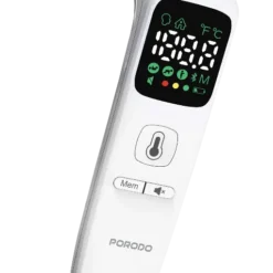 Termômetro multimodo Porodo LiveOn com display LED - Branco - Image 5