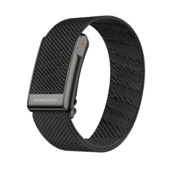 Bracelete inteligente Fit Flex para atividades físicas – Preto