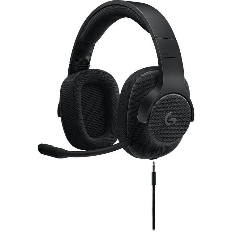 Headset Gaming com fio Logitech G433 7.1 Surround (preto) - Image 5