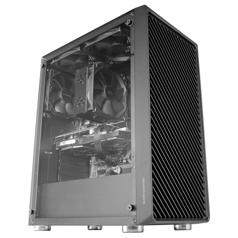 Caixa ATX Mars Gaming MC-3000 Professional Tempered Glass Preta - Image 3