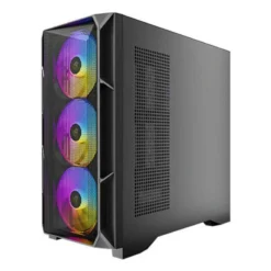 Caixa Extended-ATX Antec AX1000 ARGB Mid Tower Tempered Glass Preta - Image 4
