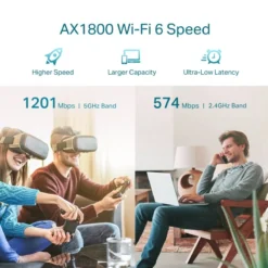 Range Extender TP-Link RE605X AX1800 Mesh Dual Band WiFi 6 (Open Box) - Image 5