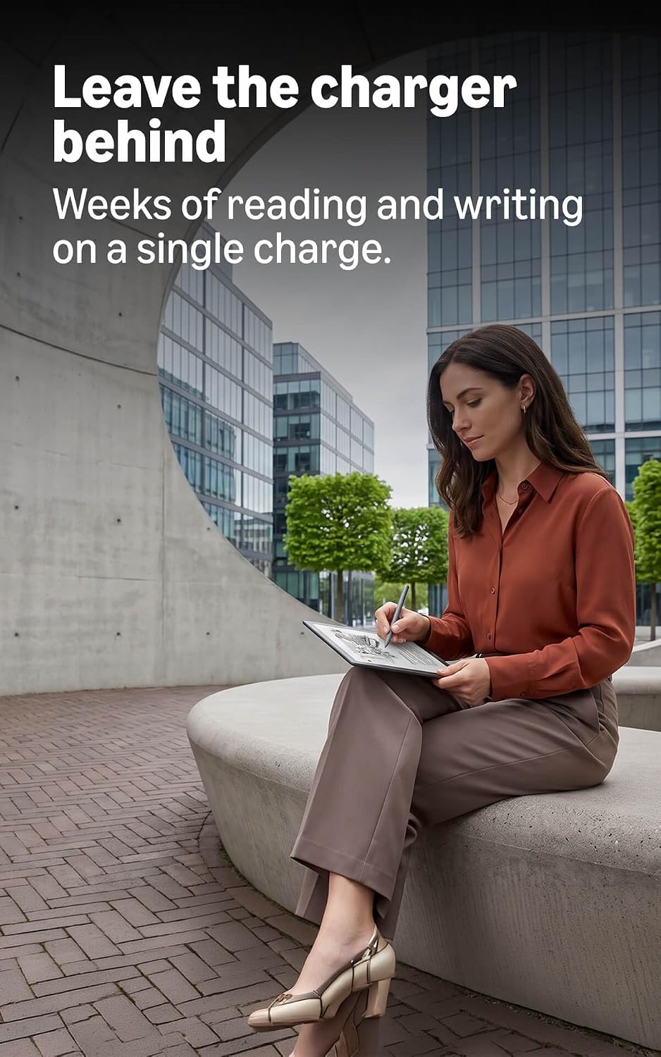Amazon Kindle Scribe 32GB (2026) — Tela de 11” com aparência de papel e luz frontal — Inclui caneta premium de grafite. - Image 2