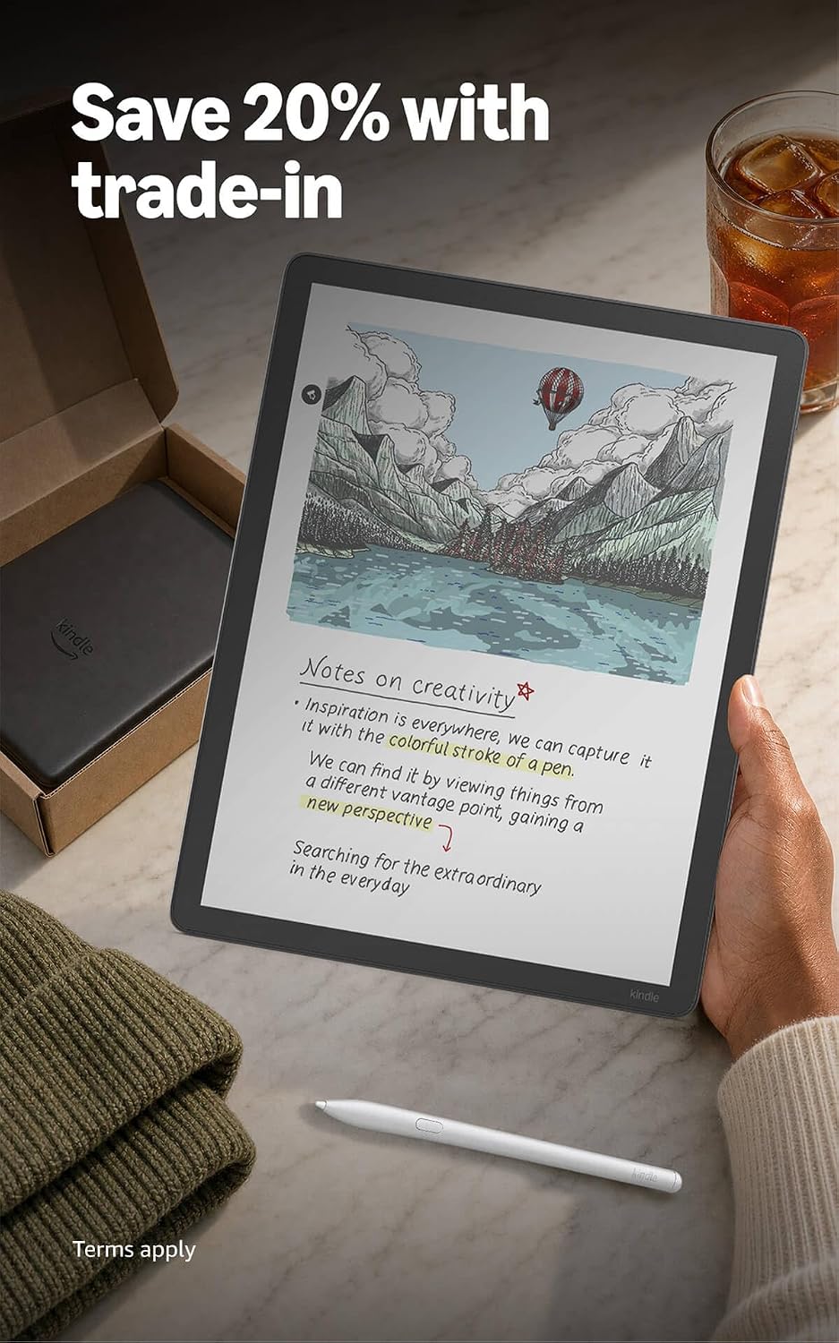 Amazon Kindle Scribe Colorsoft 32GB (2026) Tela colorida de 11” com aparência de papel e luz frontal - Caneta incluída - Grafite - Image 12
